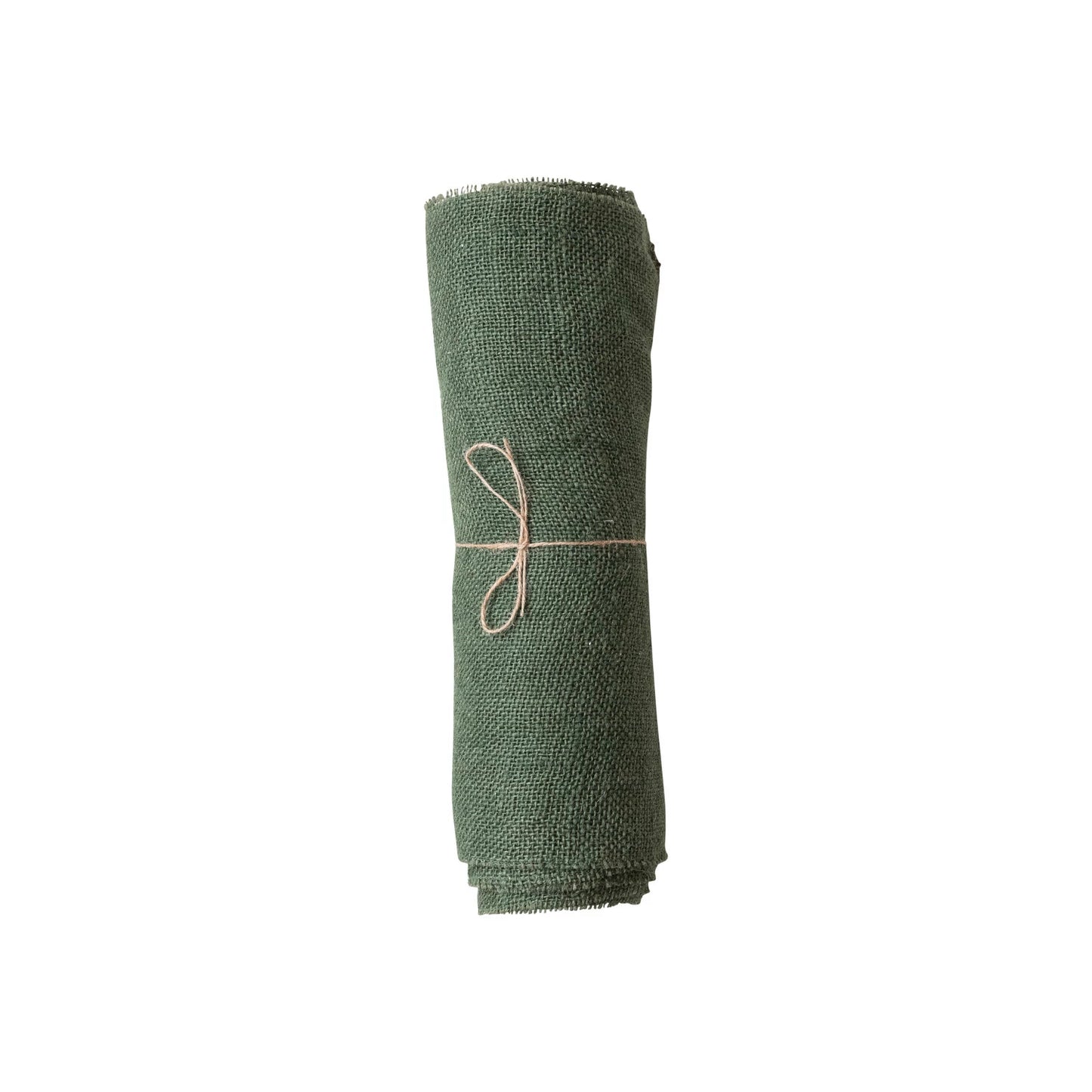 Woven Torn Jute Fabric, The Feathered Farmhouse