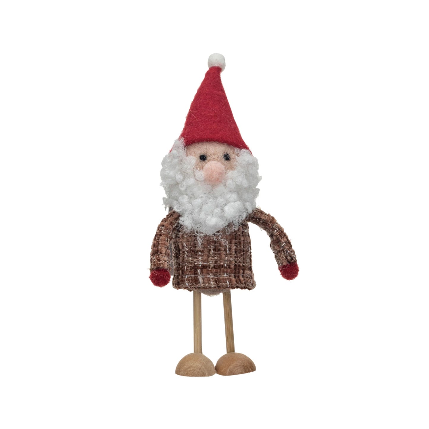 Plaid Coat Santa, The Feathered Farmhouse