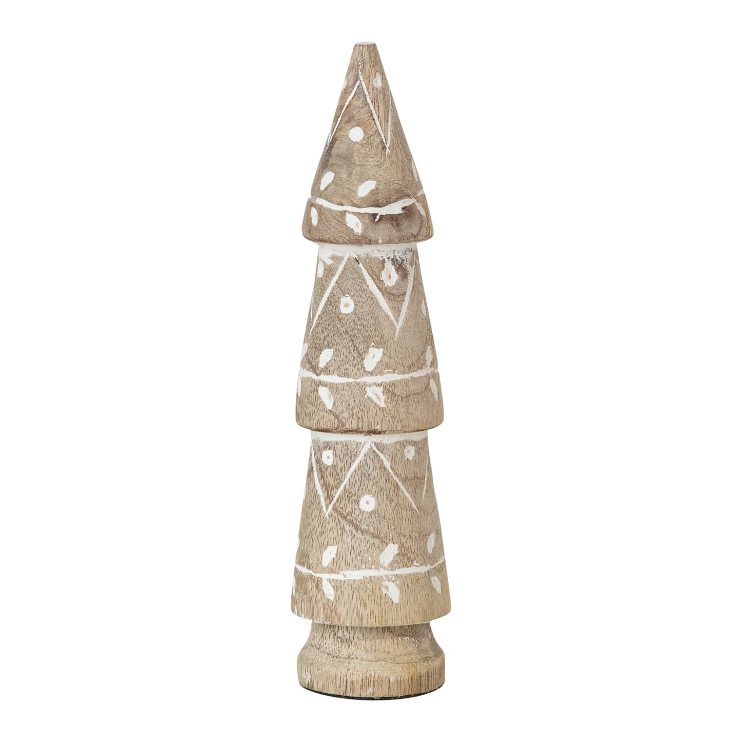 Hand-Carved Mango Wood Tree, Feathered Farmhouse