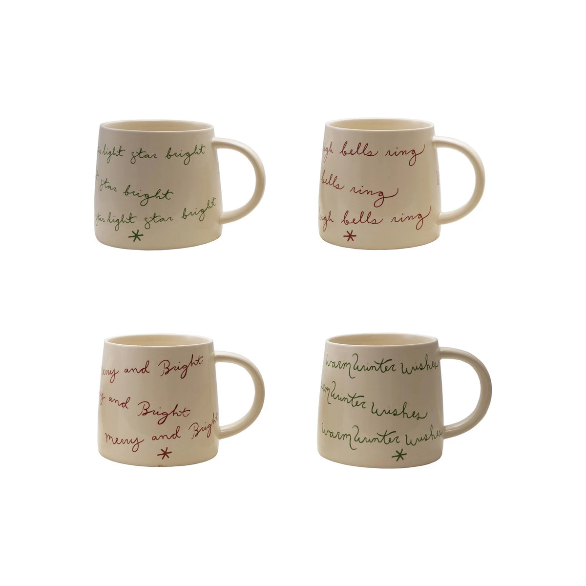 Holiday Saying Mug, Feathered Farmhouse