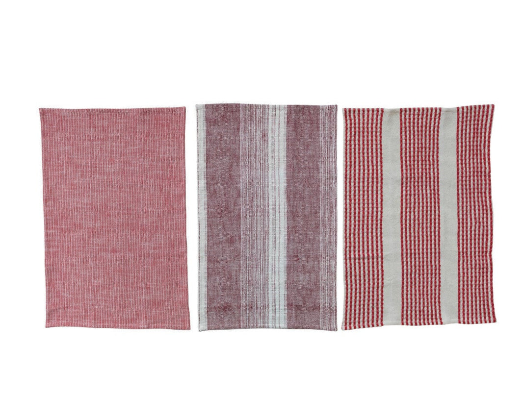 Woven Tea Towels, Feathered Farmhouse