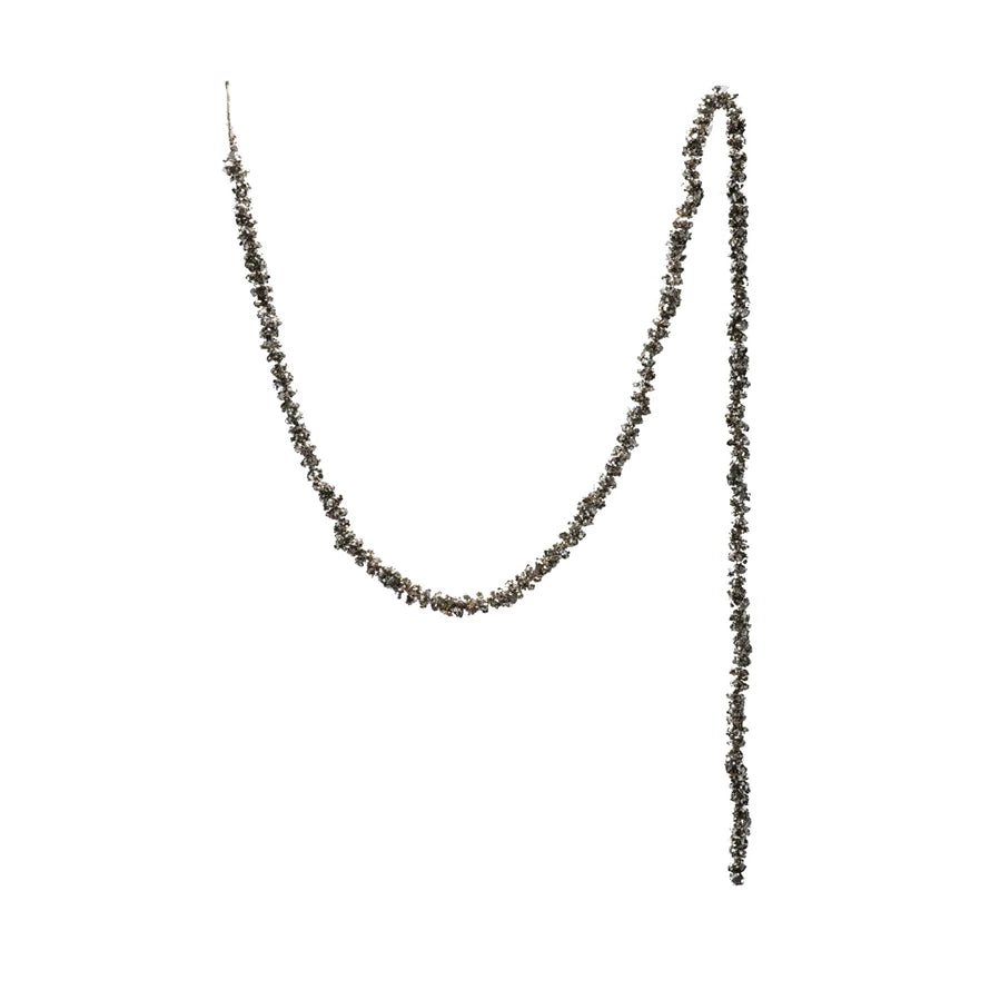 Champagne Foam Ball Garland, Feathered Farmhouse