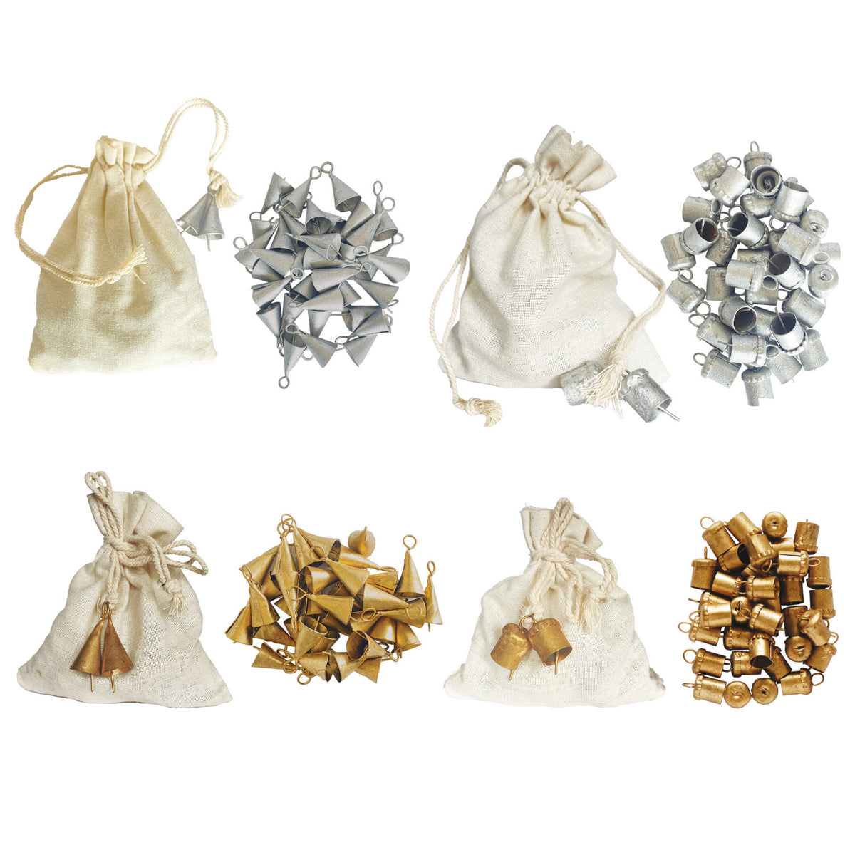 Metal Bells, Feathered Farmhouse