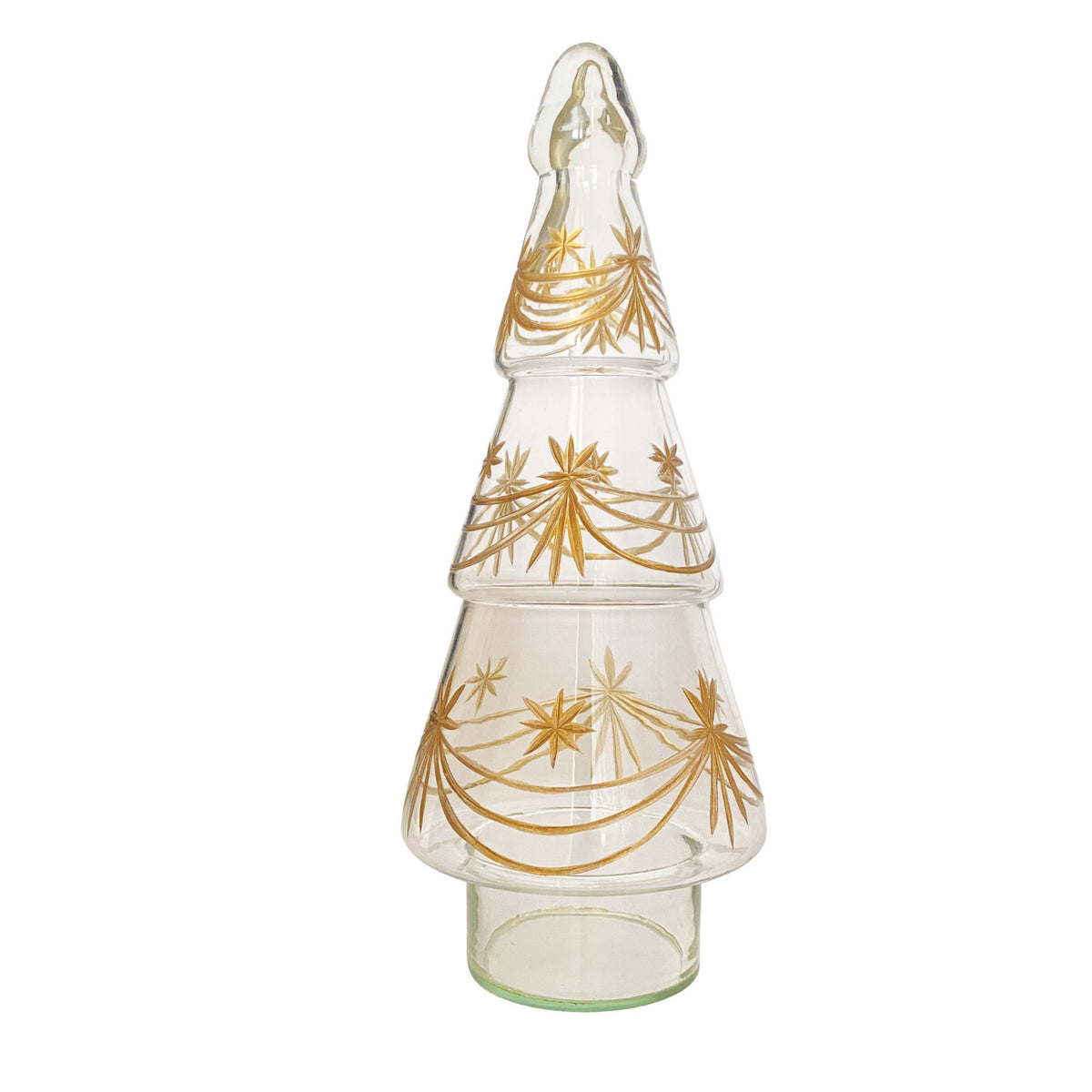 Etched Glass Tree, Feathered Farmhouse