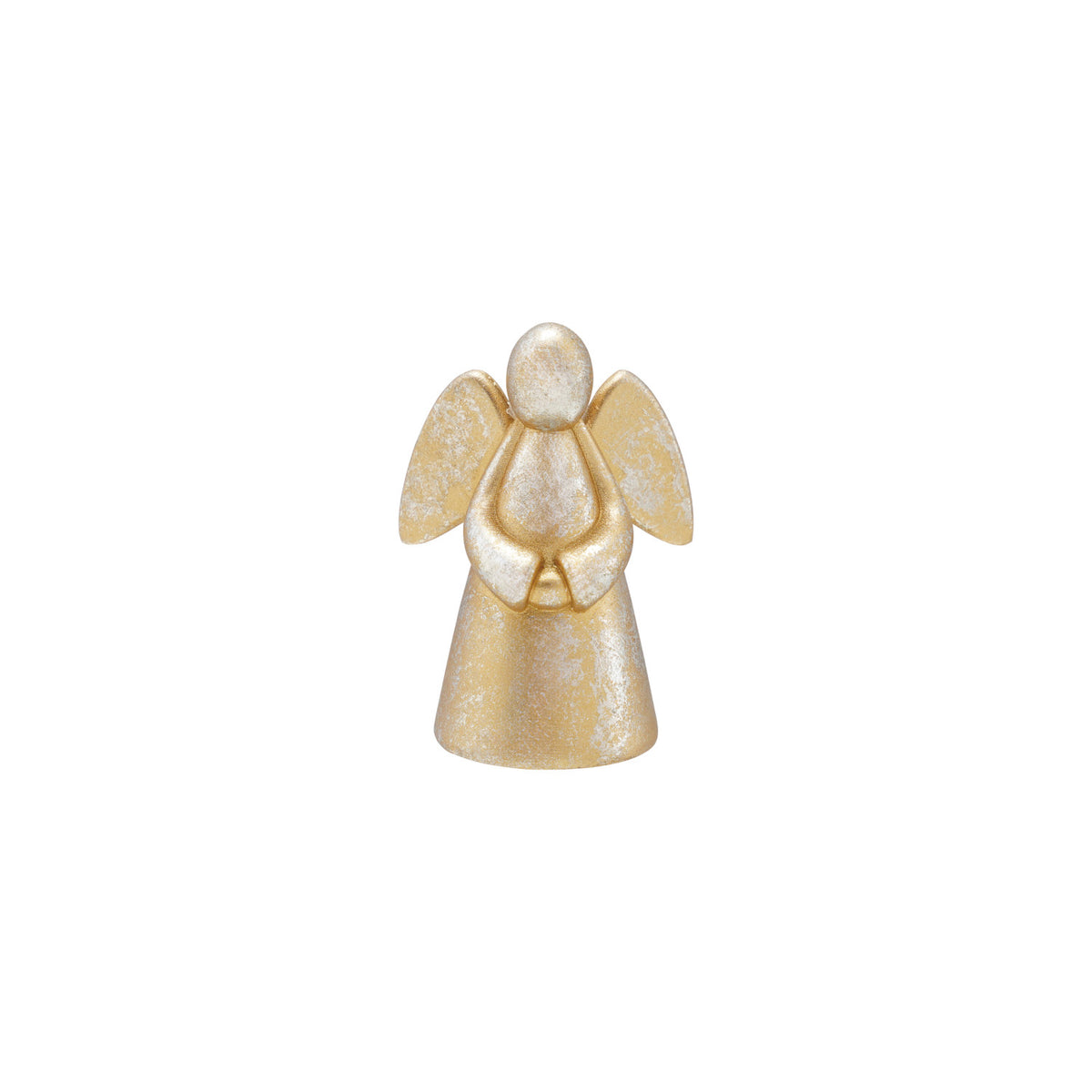 Gold Resin Angel, Feathered Farmhouse