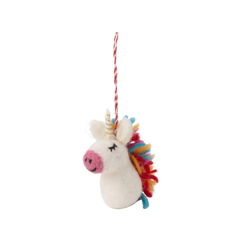 Yanni Unicorn Ornament, The Feathered Farmhouse