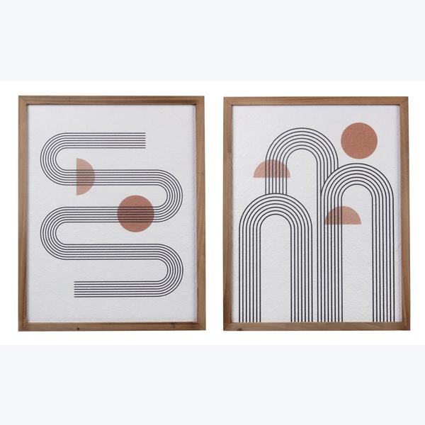 abstract Wall Art, The Feathered Farmhouse