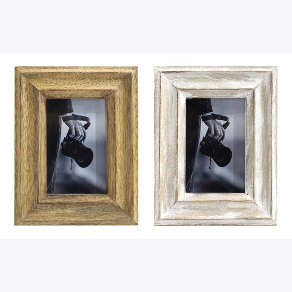 Carved Mango Wood Frame, The Feathered Farmhouse