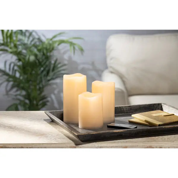 LED Wax Candle, The Feathered Farmhouse
