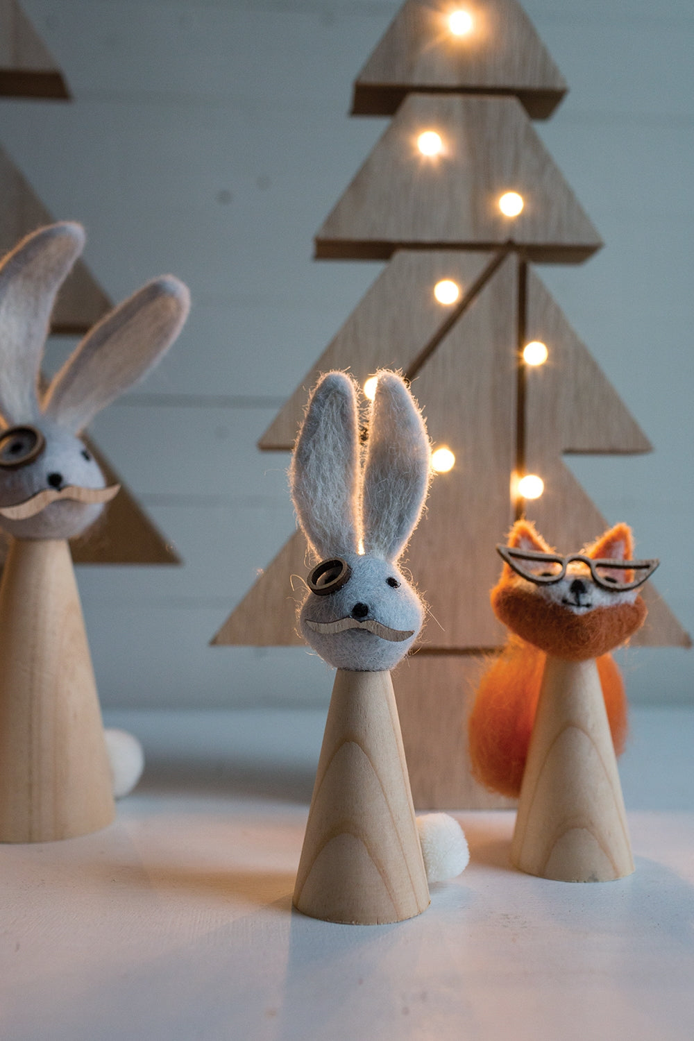 Felt Head Bunny Rabbit