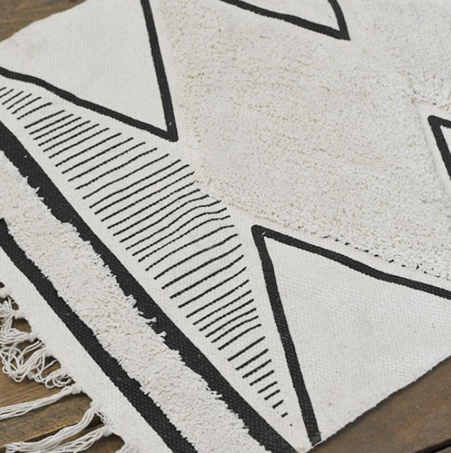 Black Diamond Rug, The Feathered Farmhouse