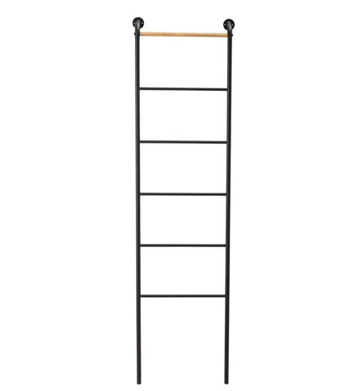 Wall Mount Ladder Rack, The Feathered Farmhouse