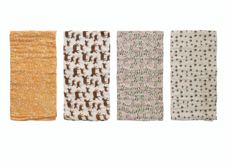 Cotton Swaddles, The Feathered Farmhouse