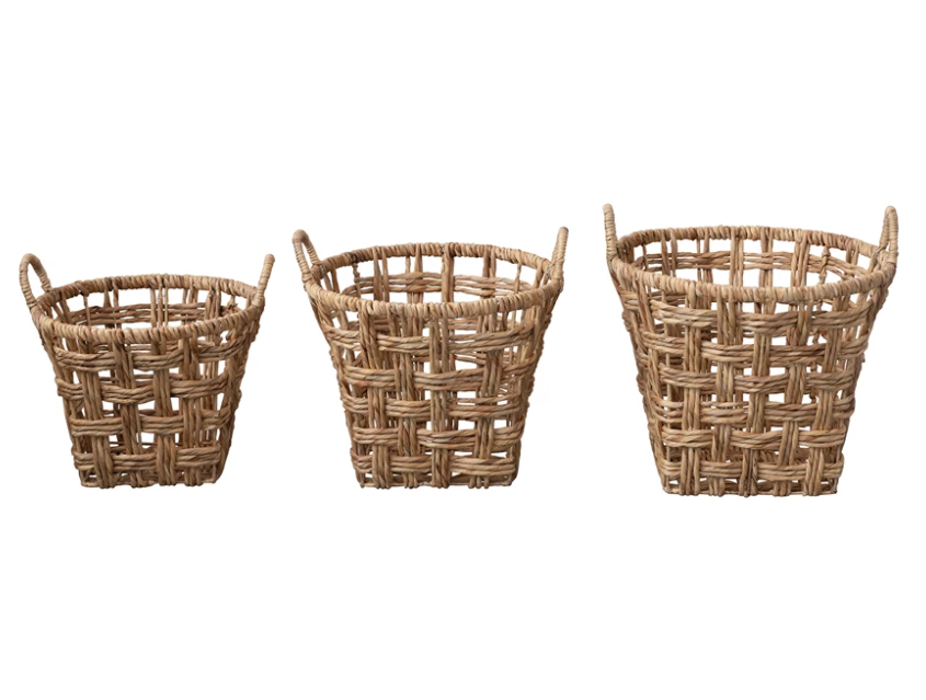 Hyacinth Baskets, The Feathered Farmhouse