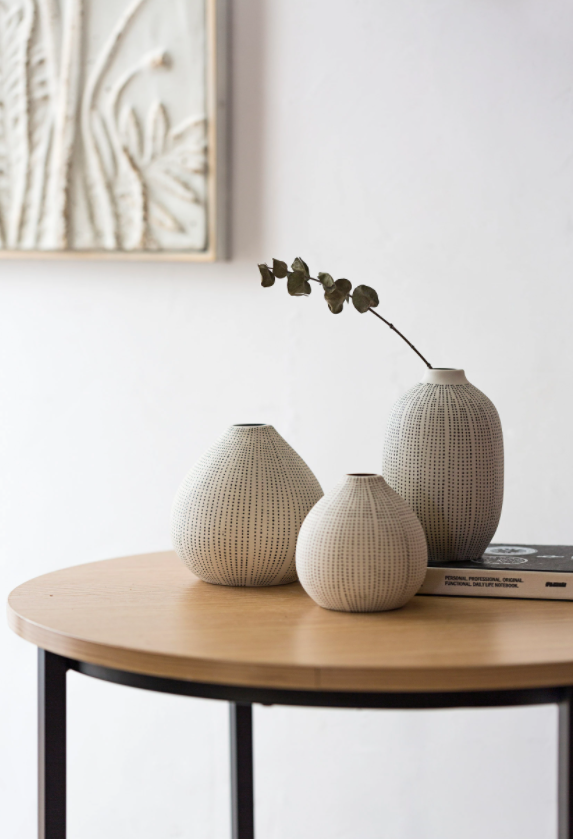 Textured Vases