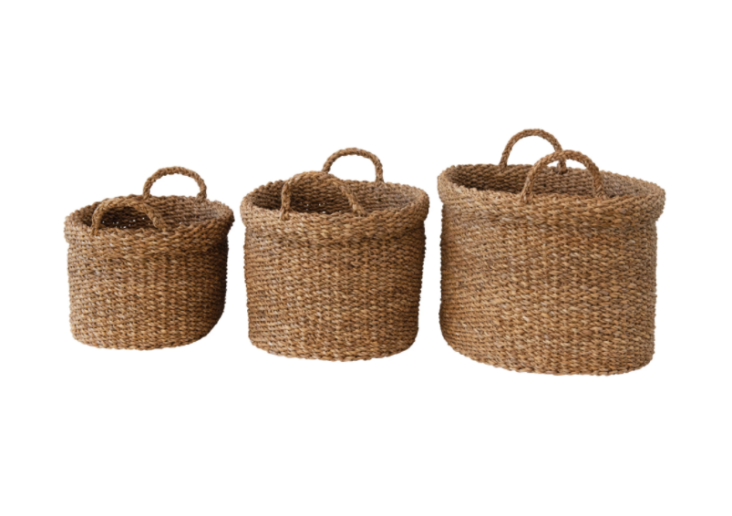 Seagrass Totes, Feathered Farmhouse