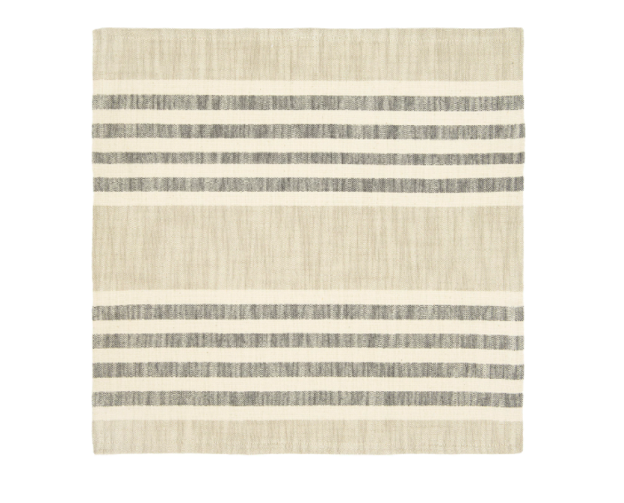 Striped Napkin Set, Feathered Farmhouse