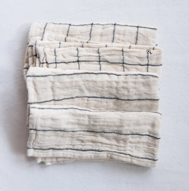 Woven Cotton Napkin Set