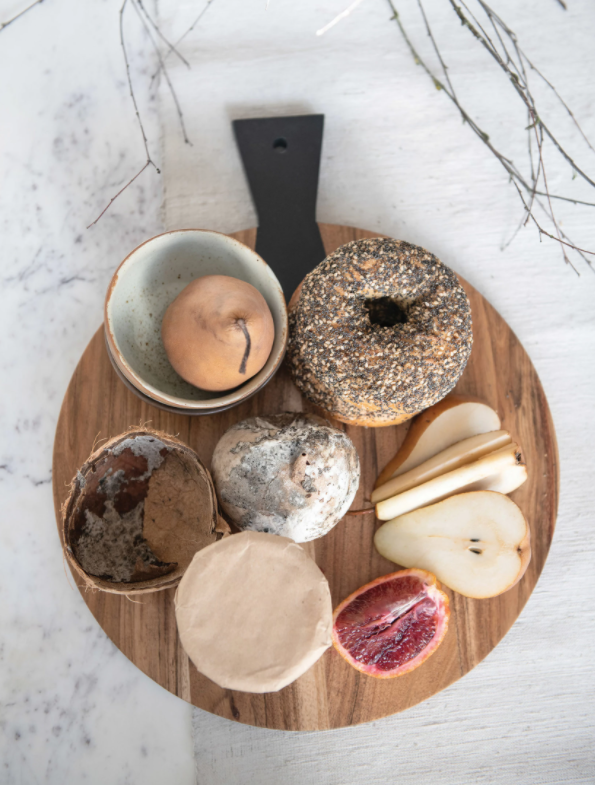 Round Cutting Board, Feathered Farmhouse