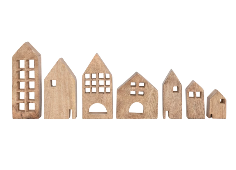 Mango Wood Houses, Feathered Farmhouse