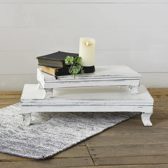 White Wood Riser