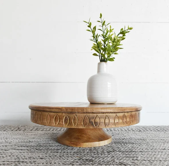 Natural Wood Riser