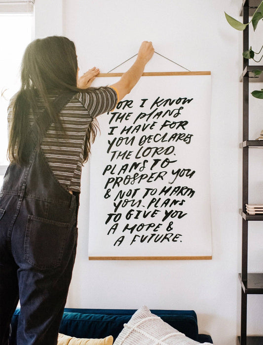 For I know the plans.. Poster