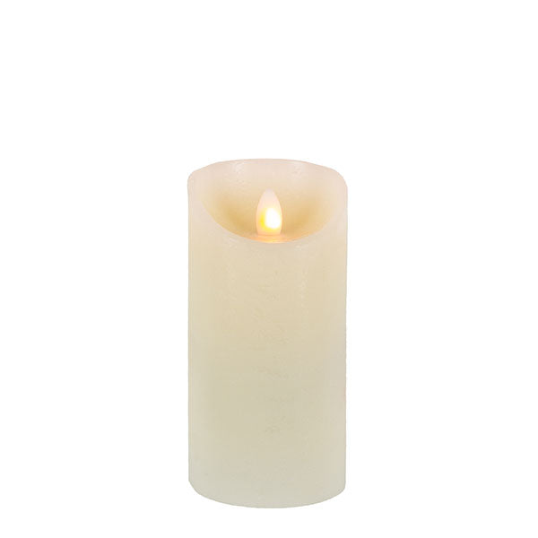 Flameless Pillar Candle, The Feathered Farmhouse