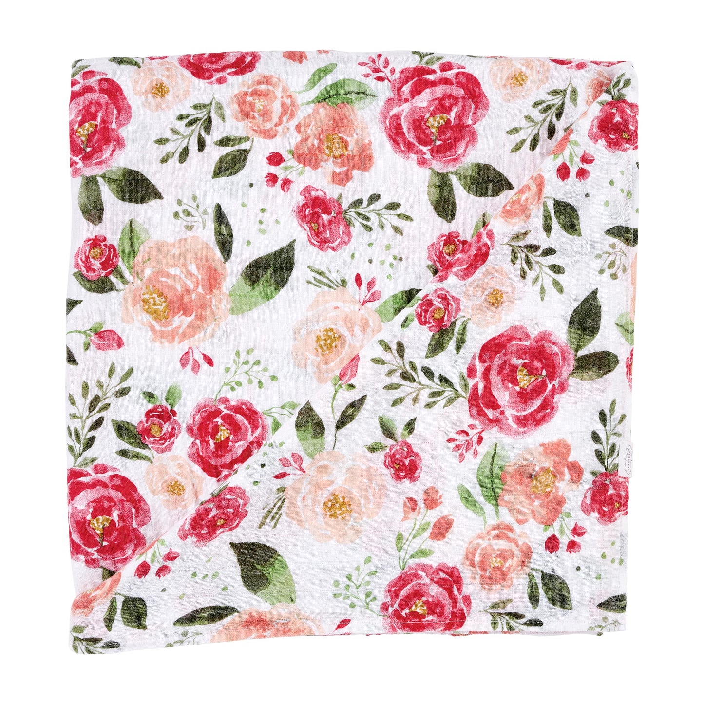Peony Swaddle Blanket
