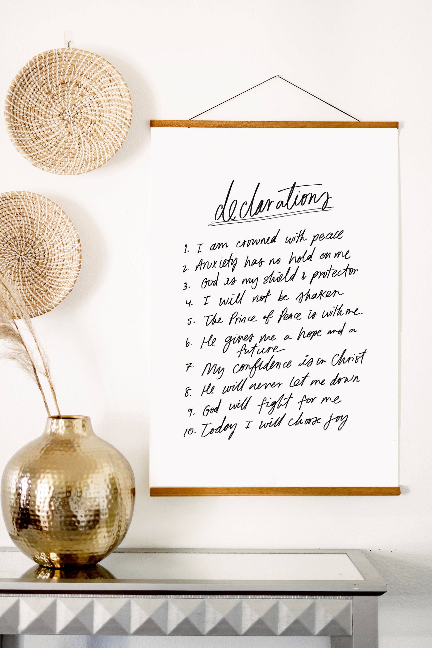Declarations Poster