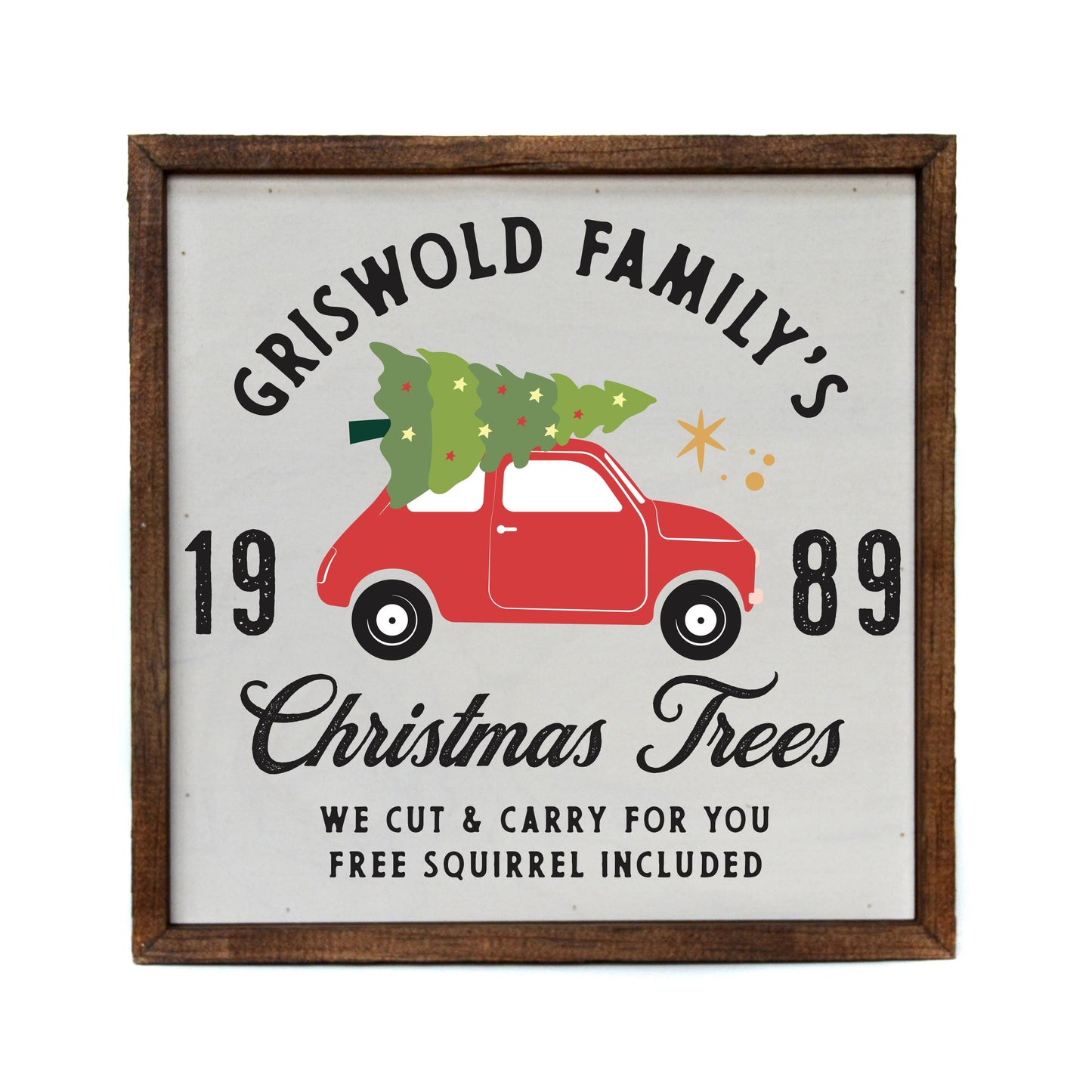 Griswold Family's Christmas Trees Sign - Christmas Decor