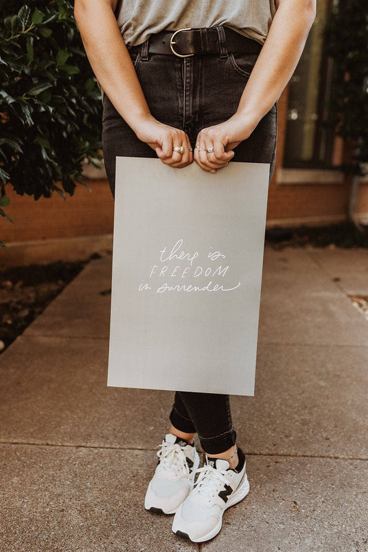 Freedom in Surrender Print
