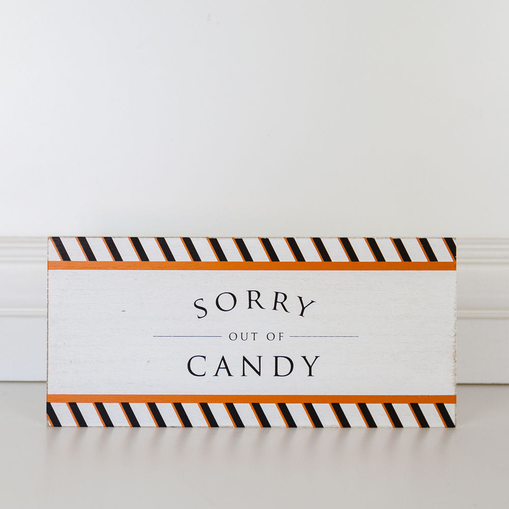 Reversible Trick or Treat Sign, The Feathered Farmhouse