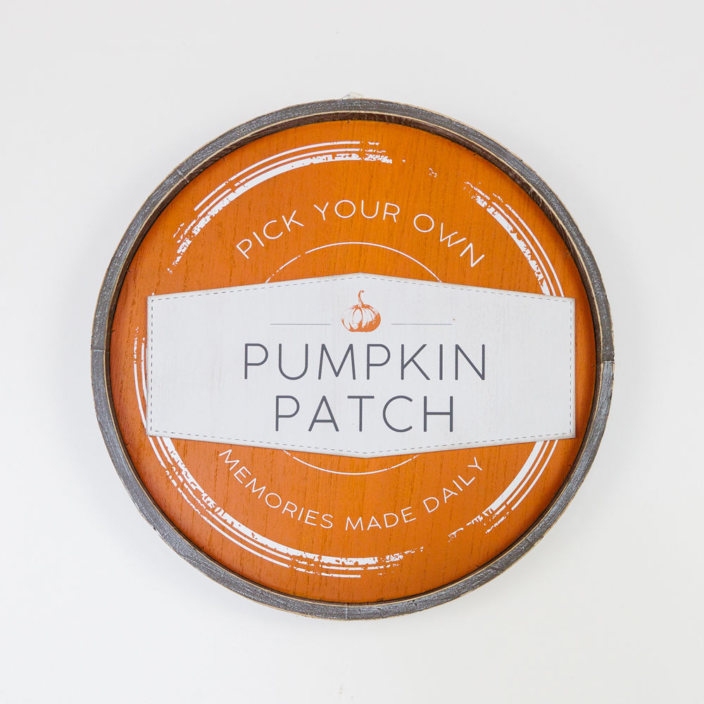 Round Reversible Fall Sign, The Feathered Farmhouse