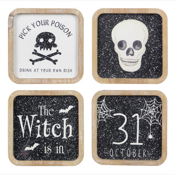 Halloween Sign, The Feathered Farmhouse