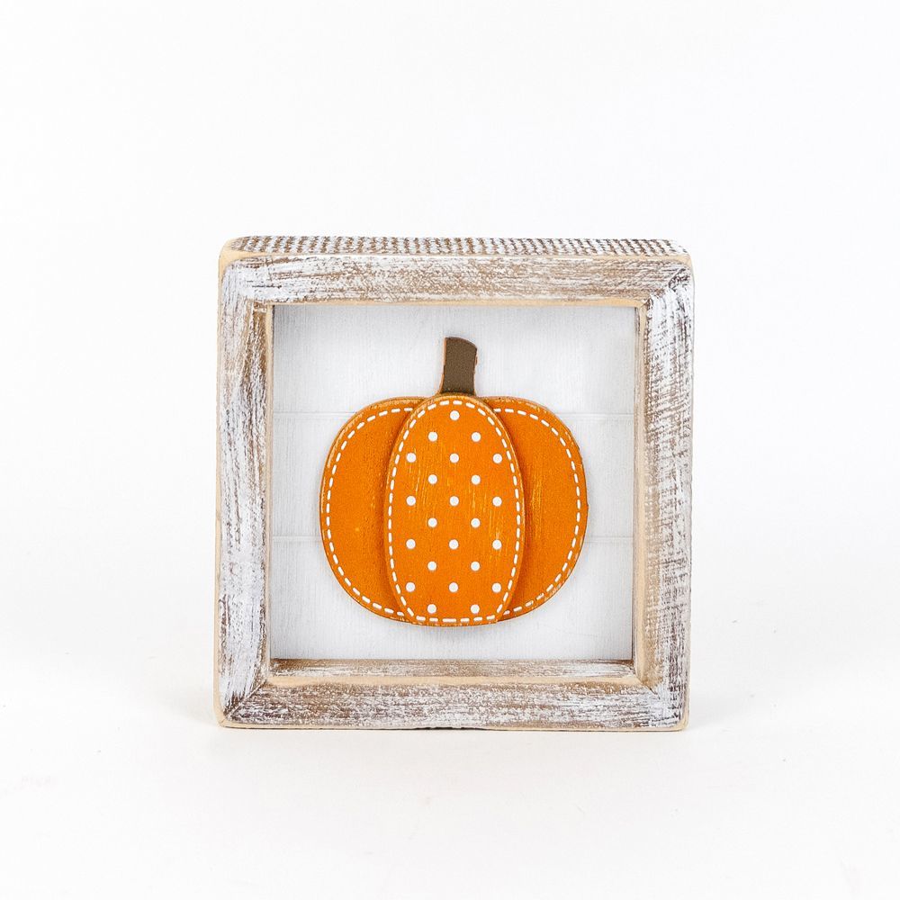 Reversible Candy Corn + Pumpkin Sign, The Feathered Farmhouse