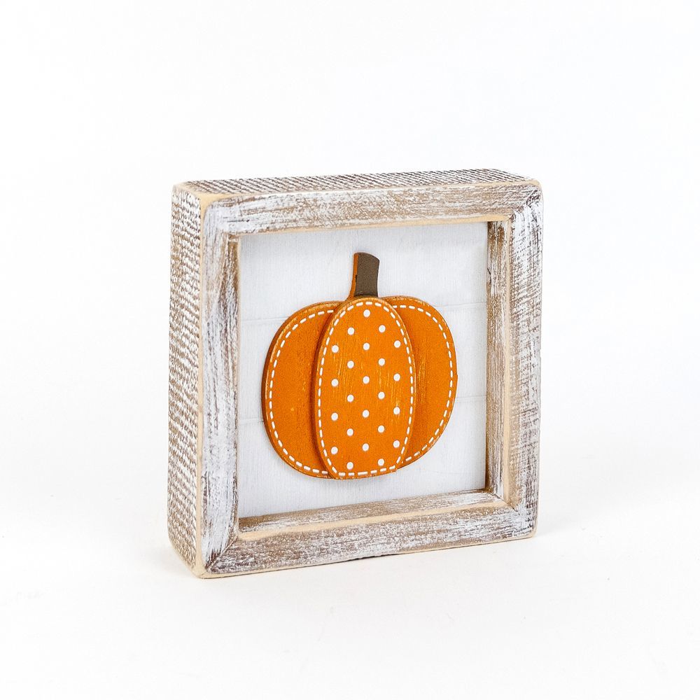 Reversible Candy Corn + Pumpkin Sign, The Feathered Farmhouse