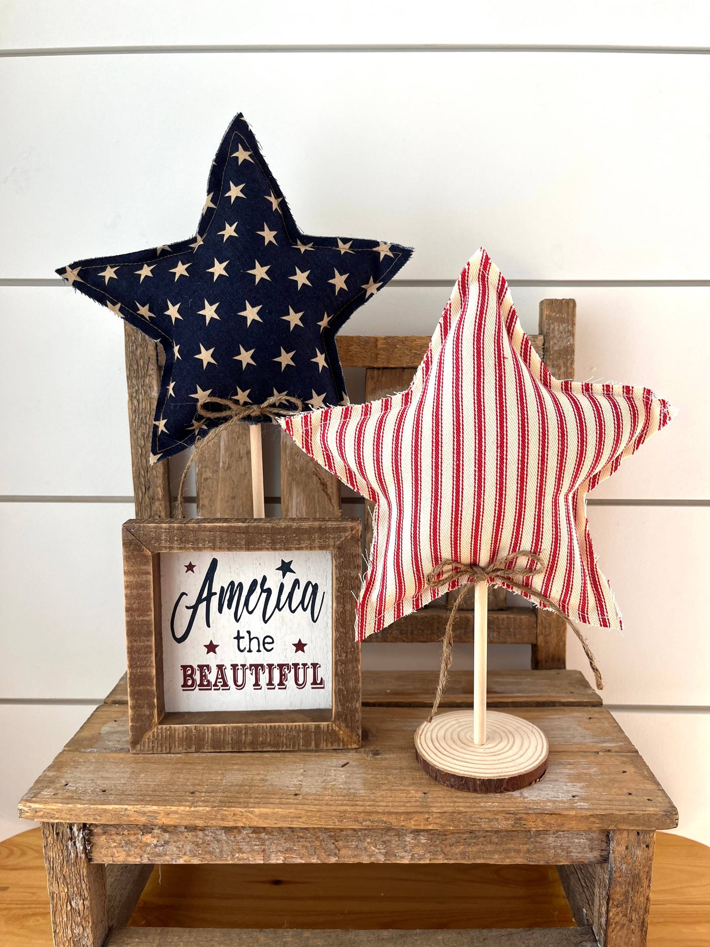 Rustic 4th of July Star - Vintage Star