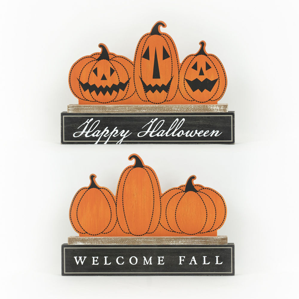Reversible Pumpkin, Feathered Farmhouse