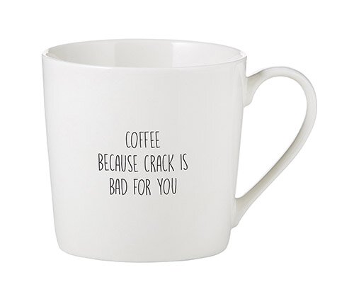 Coffee Because Mug, The Feathered Farmhouse