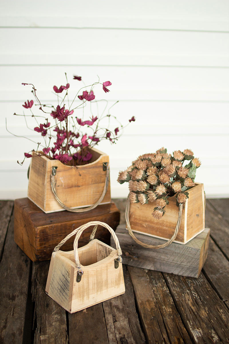 Hand Bag Planter, The Feathered Farmhouse