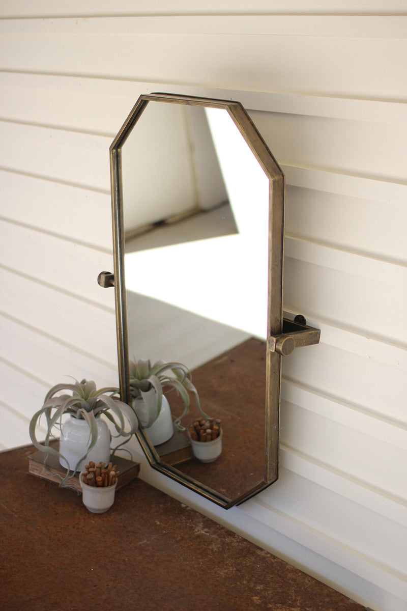 Geometric Wall Mirror, The Feathered Farmhouse