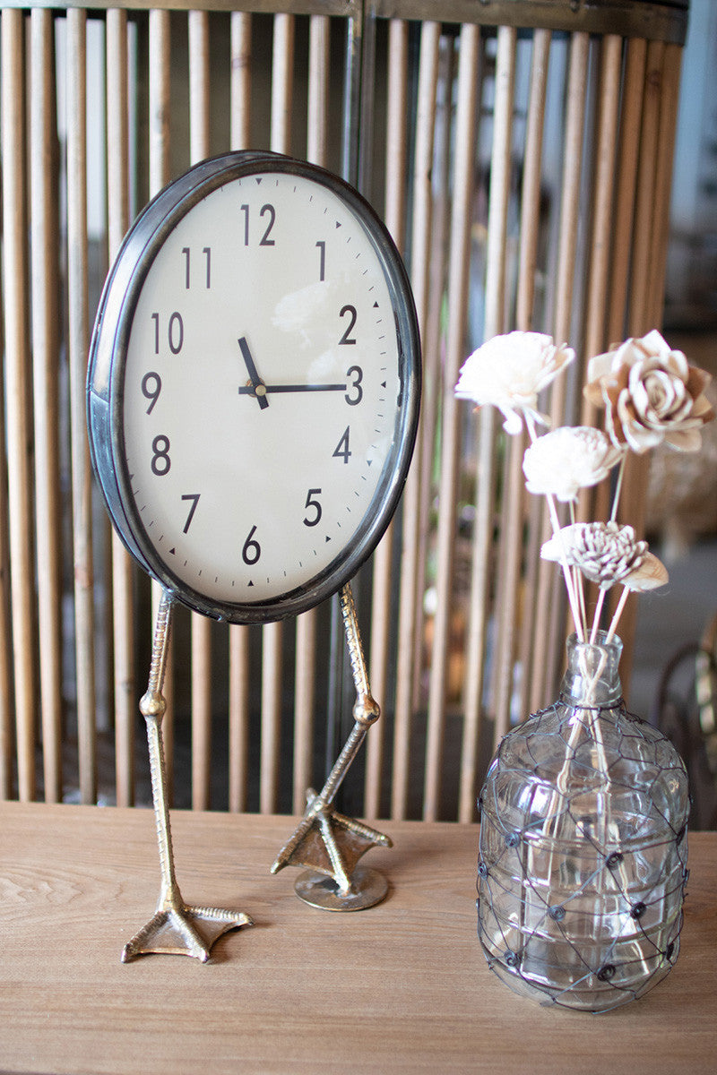 Duck Feet Clock, The Feathered Farmhouse