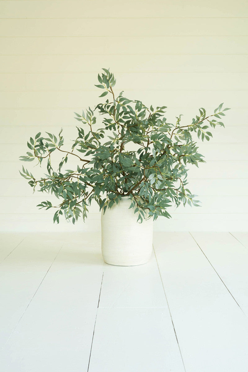 botanical branch with leaves, the feathered farmhouse