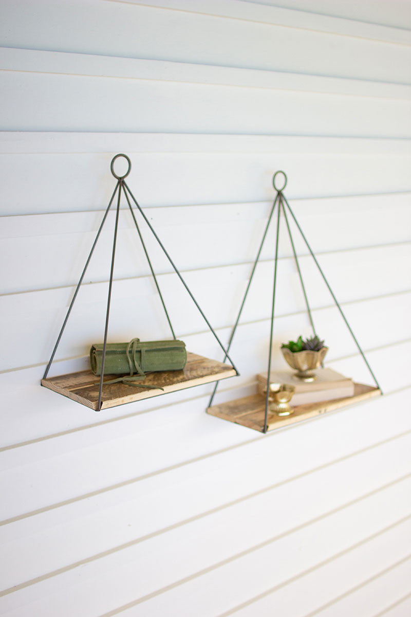 Triangle Shelves
