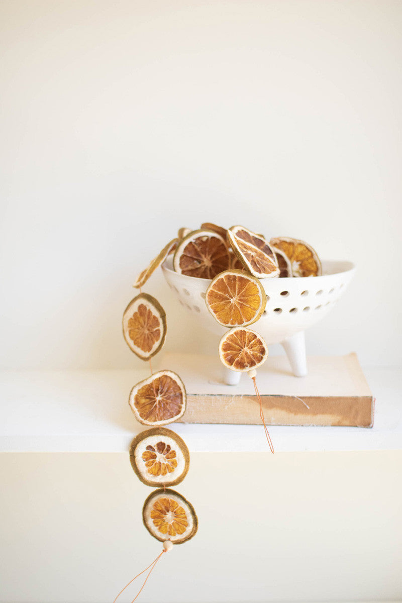 Dried Orange Slice Garland, The Feathered Farmhouse
