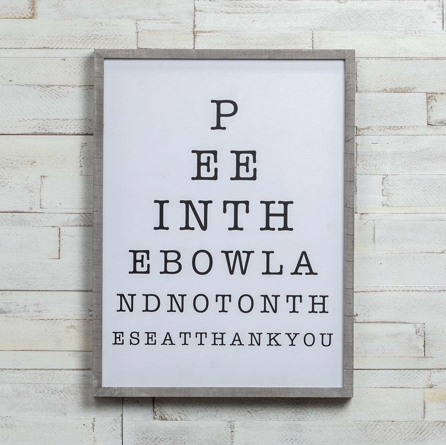Pee Sign
