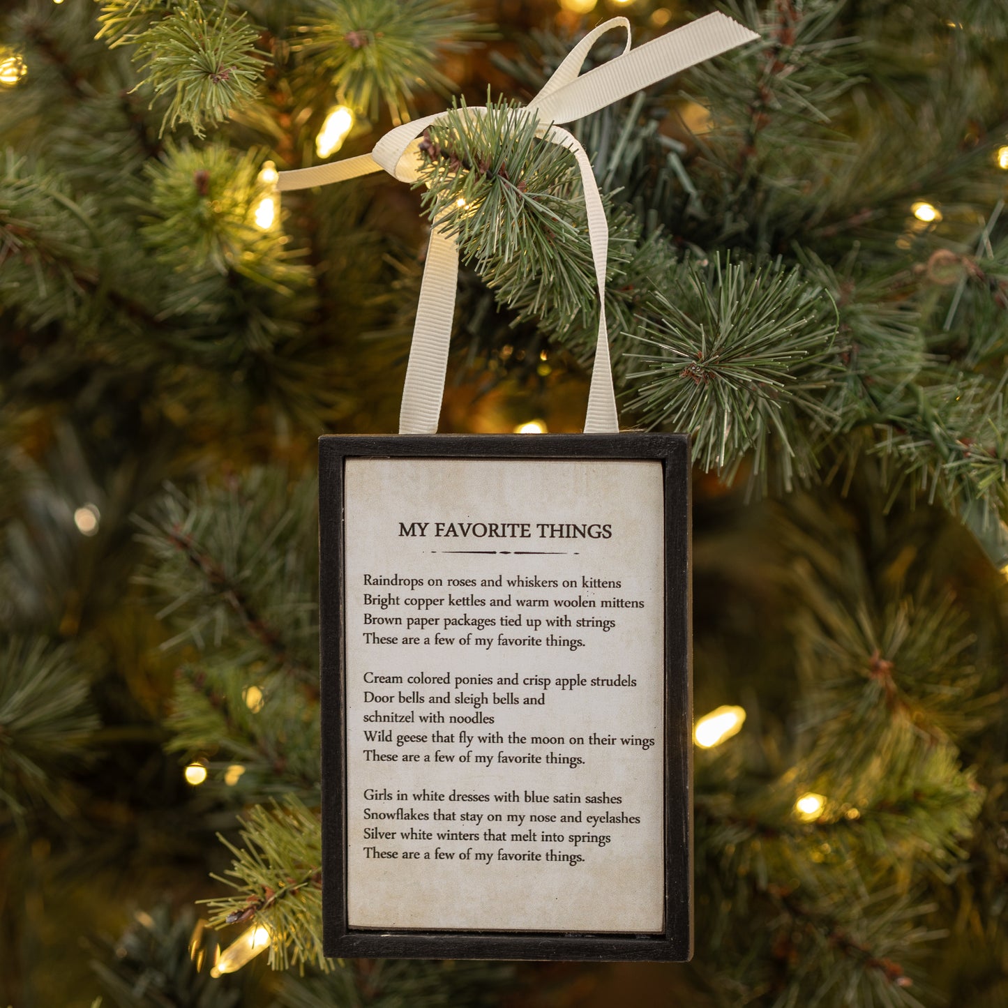 Framed Christmas Ornaments, The Feathered Farmhouse