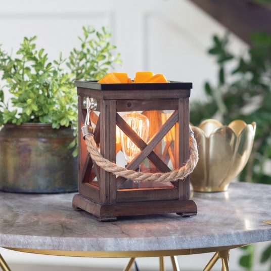 Walnut + Rope Warmer, The Feathered Farmhouse
