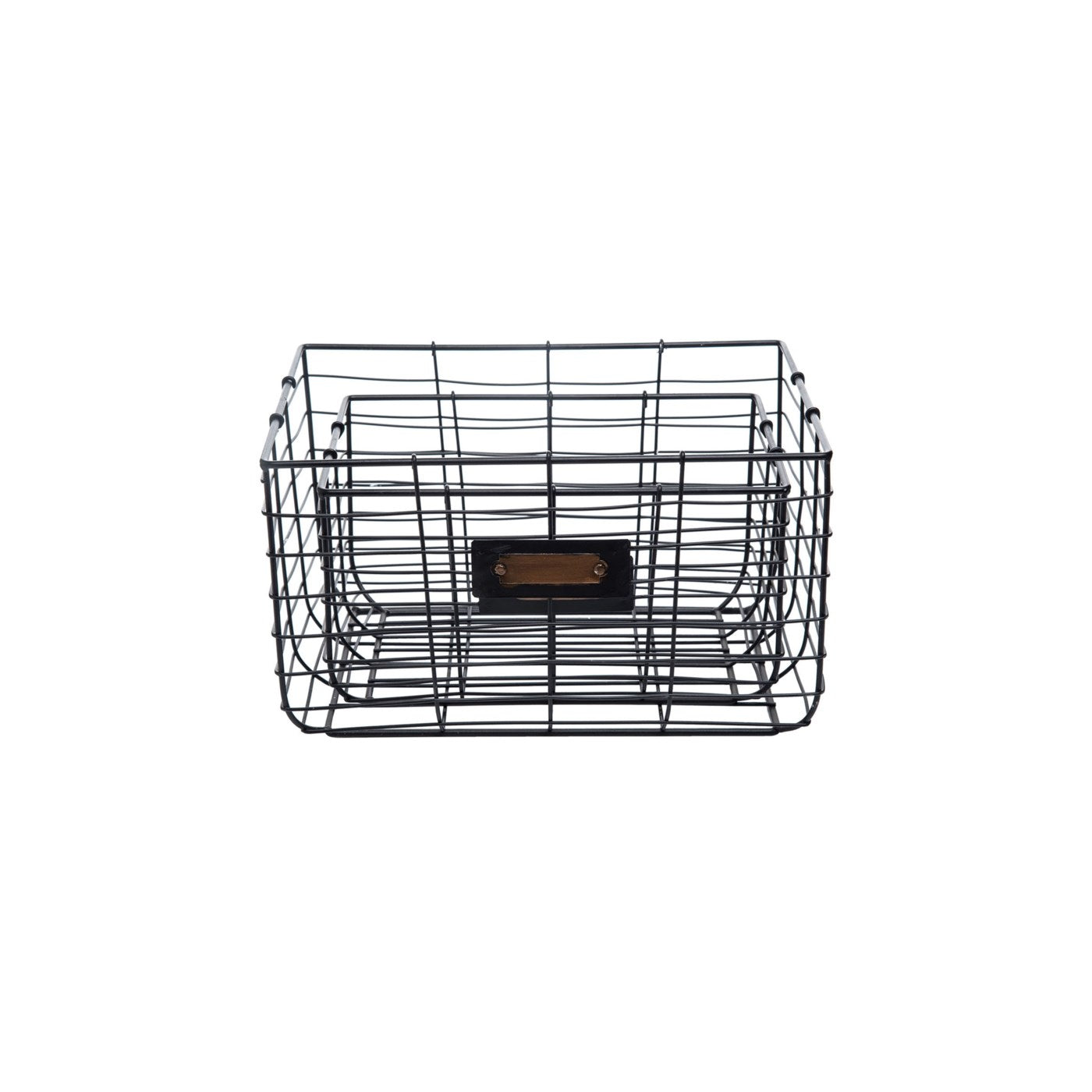 Black Wire Baskets